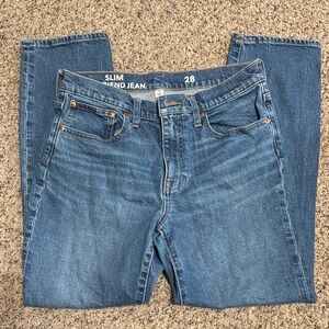 J. Crew Classic Denim Boyfriend Jeans